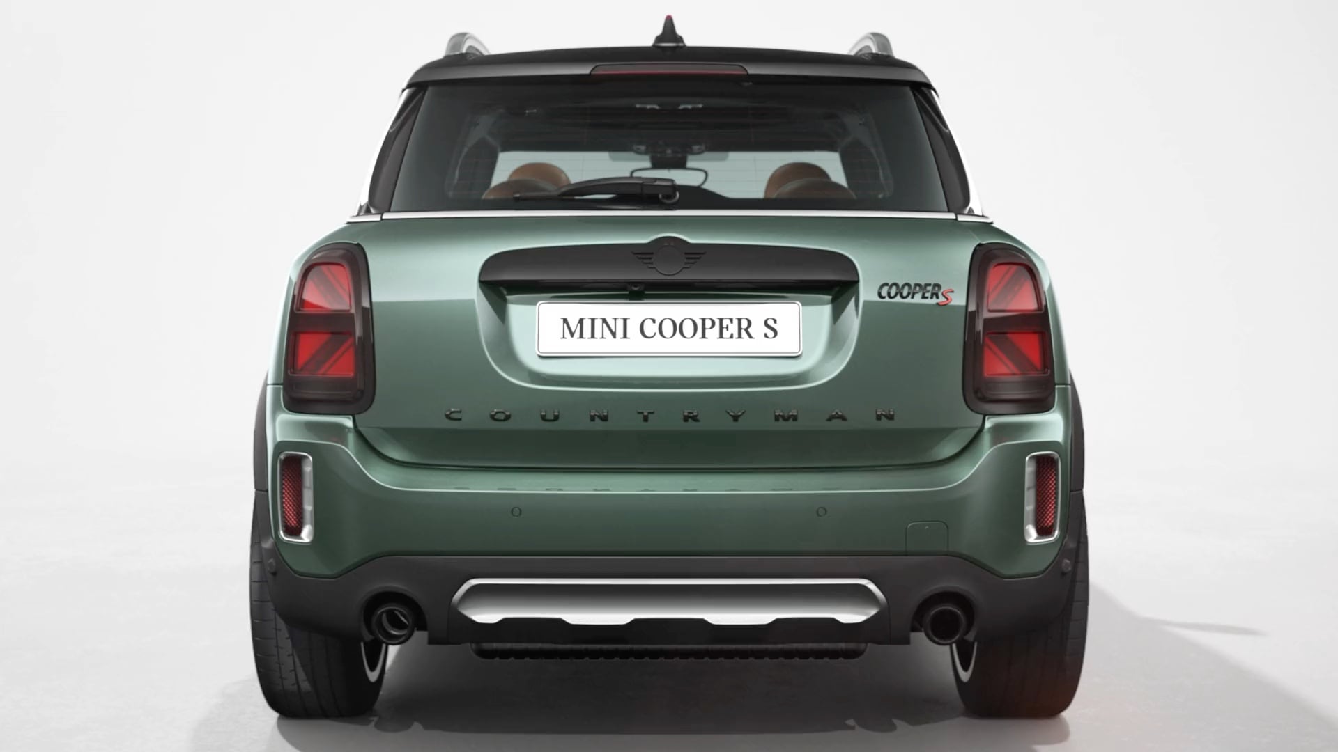 MINI Countryman – поглед од напред – зелена и црна