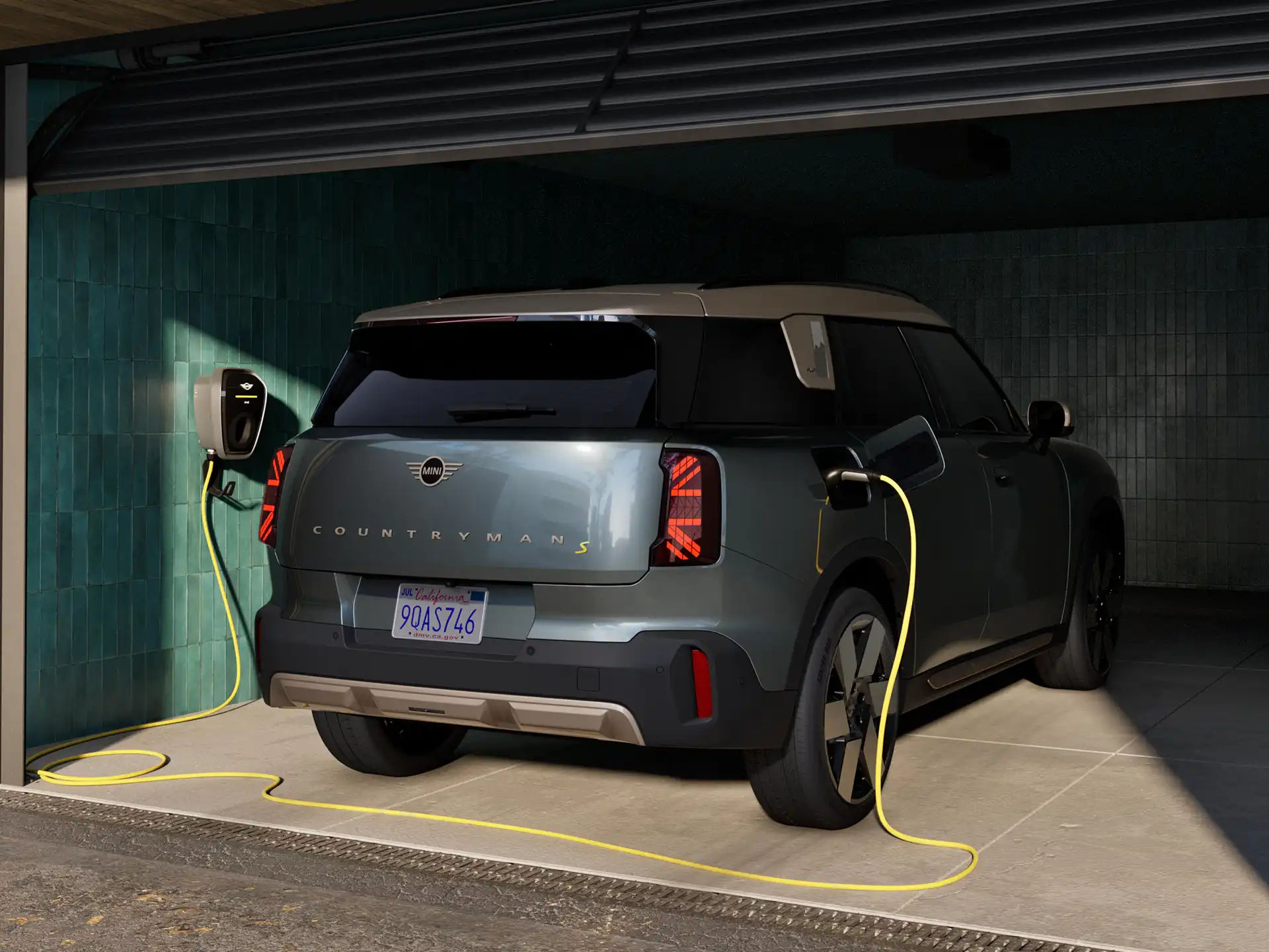 MINI Countryman целосно електричен- Гаража