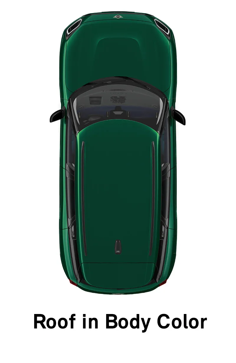 MINI кров: Капаци за кровот и ретровизорите во боја на каросеријата