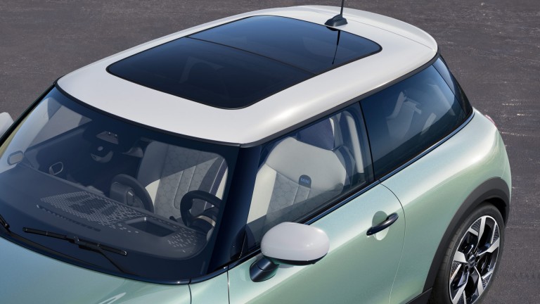 MINI Cooper 3-врати - галерија од надворешност - датали за сончев кров