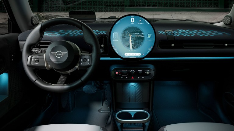 MINI Cooper 3-врати - внатрешност - галерија од experience modes- волан